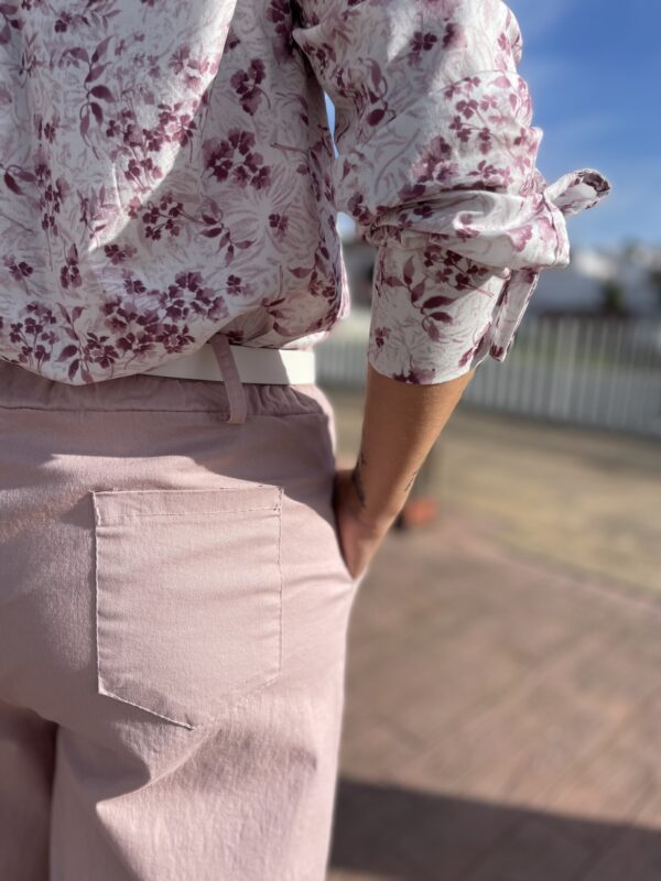 Pantalón palazo rosa. - Imagen 5