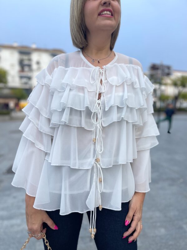 Top Glam white. - Imagen 3