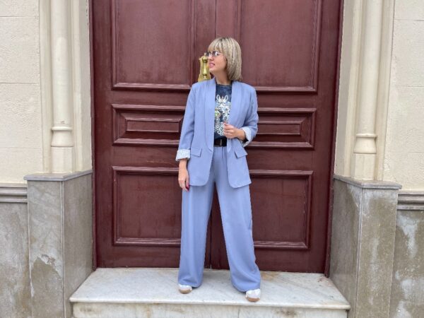 Chaqueta Sofia celeste. - Imagen 3