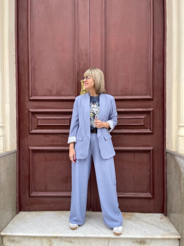 Chaqueta Sofia celeste. - Imagen 2