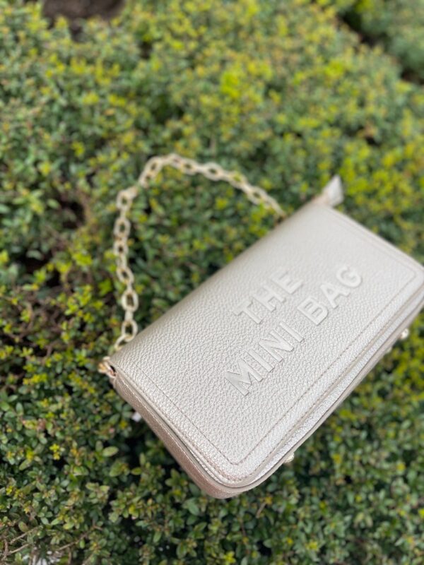 Mini Bag Gold. - Imagen 2