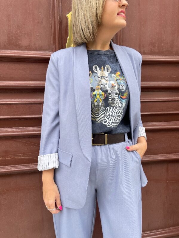 Chaqueta Sofia celeste. - Imagen 5