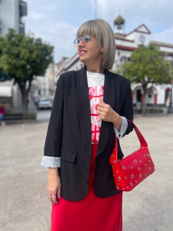 Chaqueta Sofia negra. - Imagen 2
