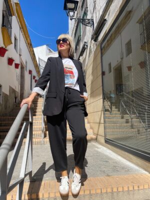 Chaqueta Sofia negra.