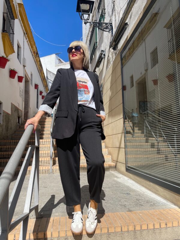 Chaqueta Sofia negra.