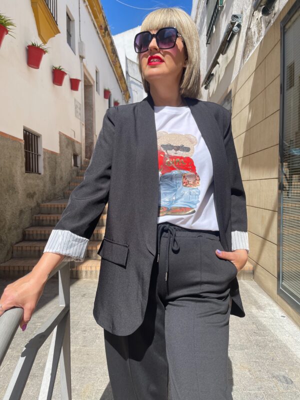 Chaqueta Sofia negra. - Imagen 5