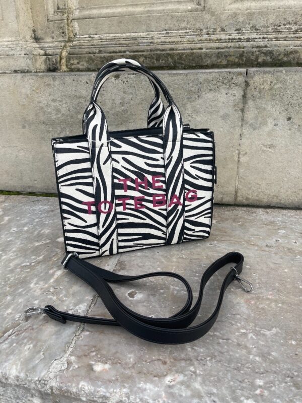 Te Bag animal print (cebra). - Imagen 2