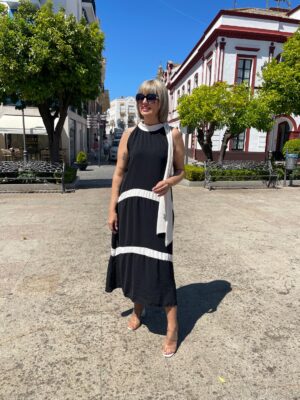 Vestido Anáis negro.