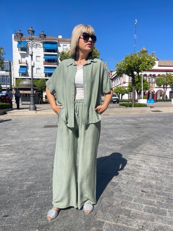 Conjunto DUTTI green. - Imagen 6