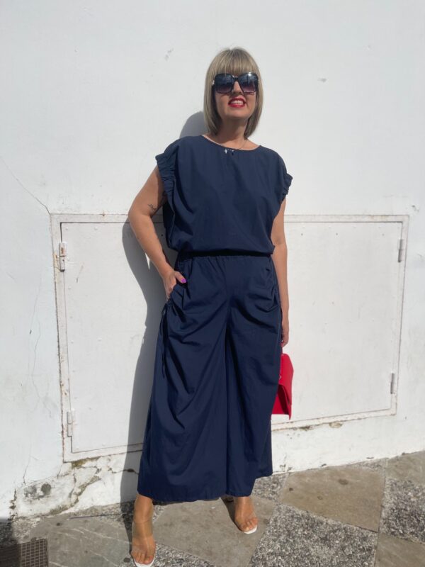 Conjunto Elite chic azul marino. - Imagen 4