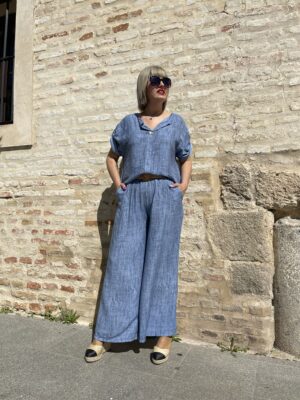 Conjunto Essenza blue.