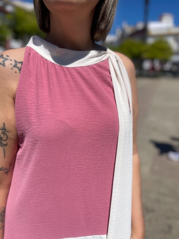 Vestido Anáis rosa. - Imagen 4