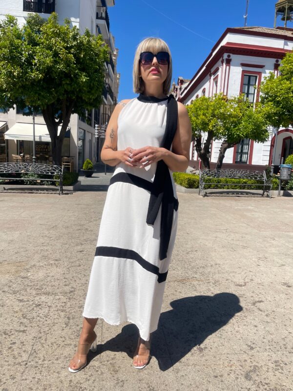 Vestido Anáis blanco. - Imagen 4