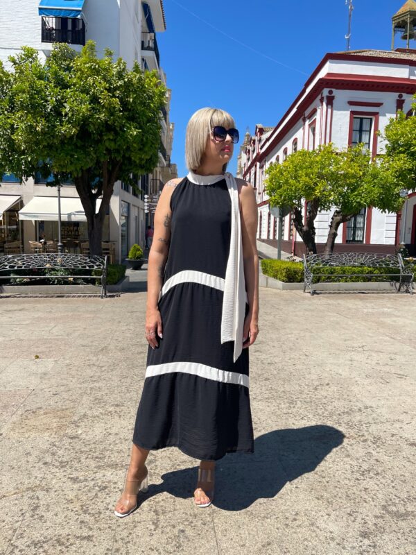 Vestido Anáis negro. - Imagen 3