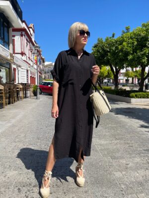 Vestido Easy Mood negro.