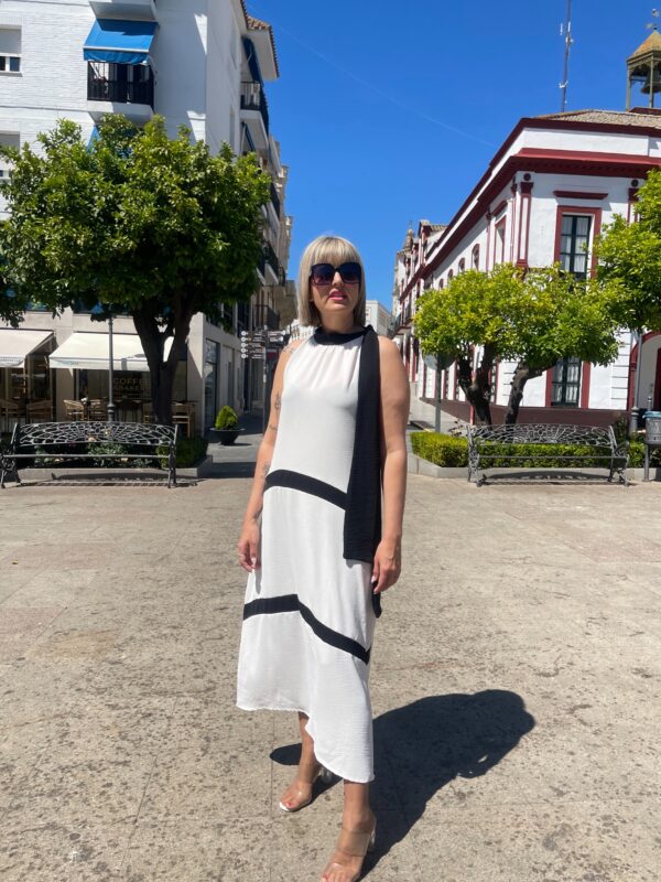 Vestido Anáis blanco. - Imagen 3