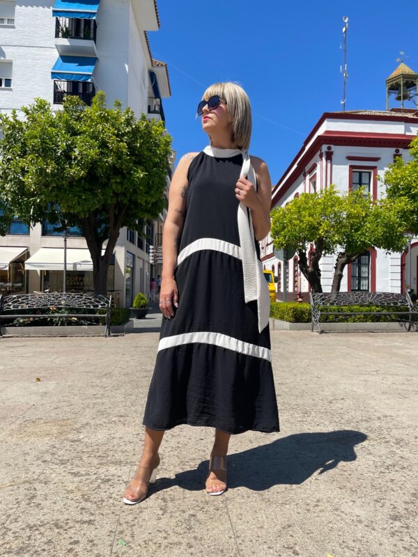 Vestido Anáis negro. - Imagen 4