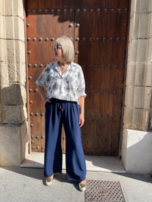 Conjunto Sunset azul marino.