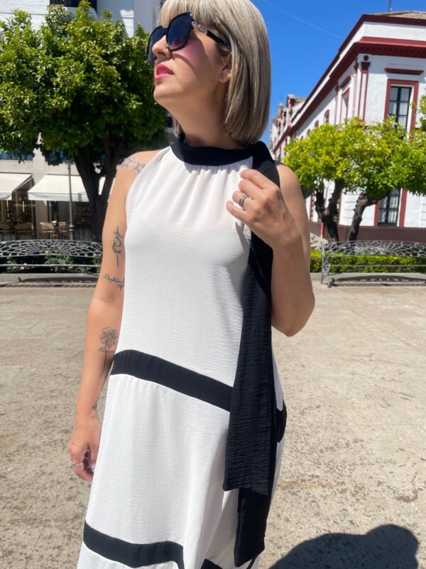 Vestido Anáis blanco. - Imagen 5