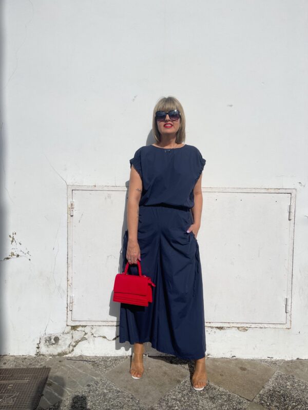 Conjunto Elite chic azul marino. - Imagen 3