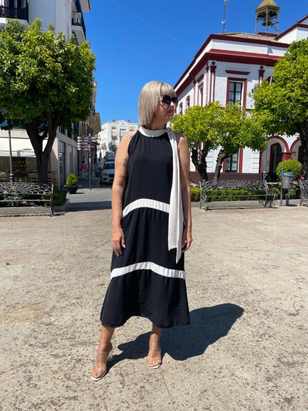 Vestido Anáis negro. - Imagen 2