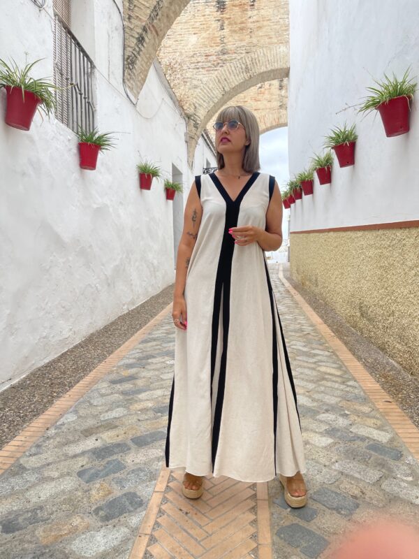 Vestido Chloe Lino.