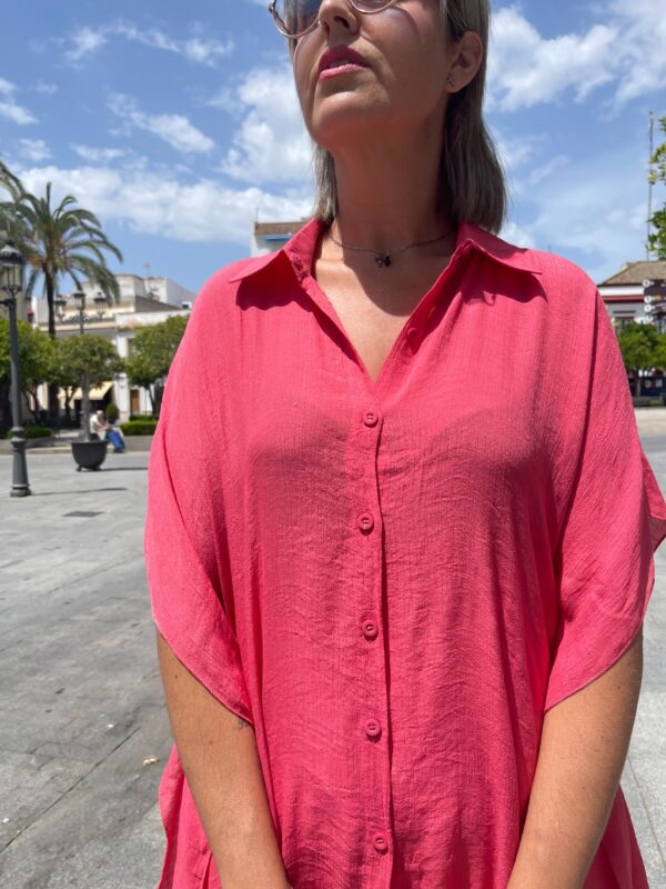 Camisola playera pink. - Imagen 2