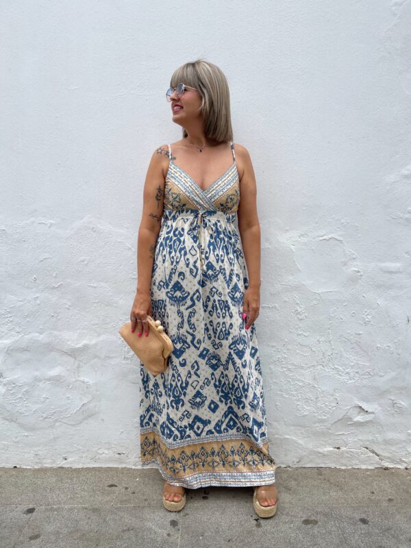 Vestido Aura blue. - Imagen 2