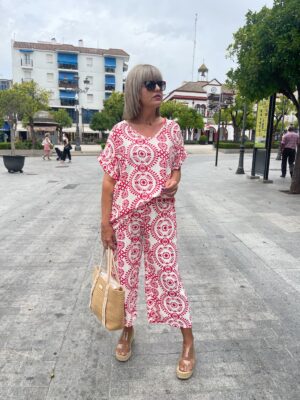 Conjunto Cool rojo.