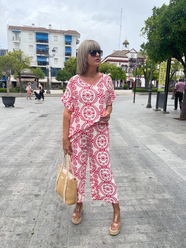Conjunto Cool rojo.