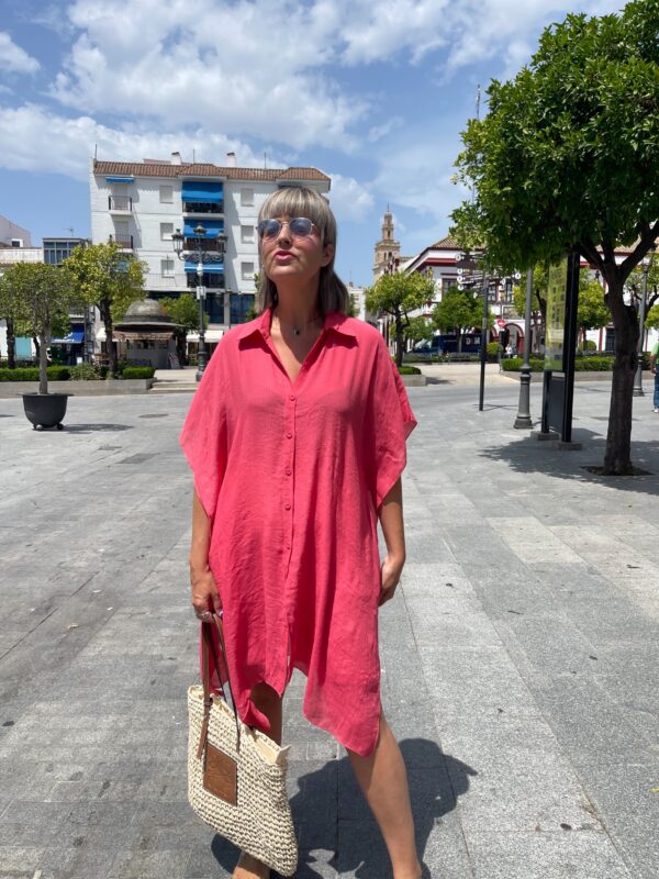 Camisola playera pink.