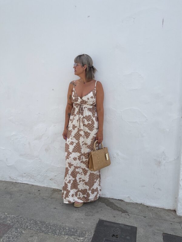 Vestido Gold animal print. - Imagen 3