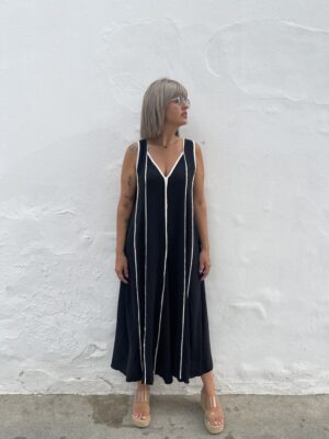 Vestido Zoe negro.