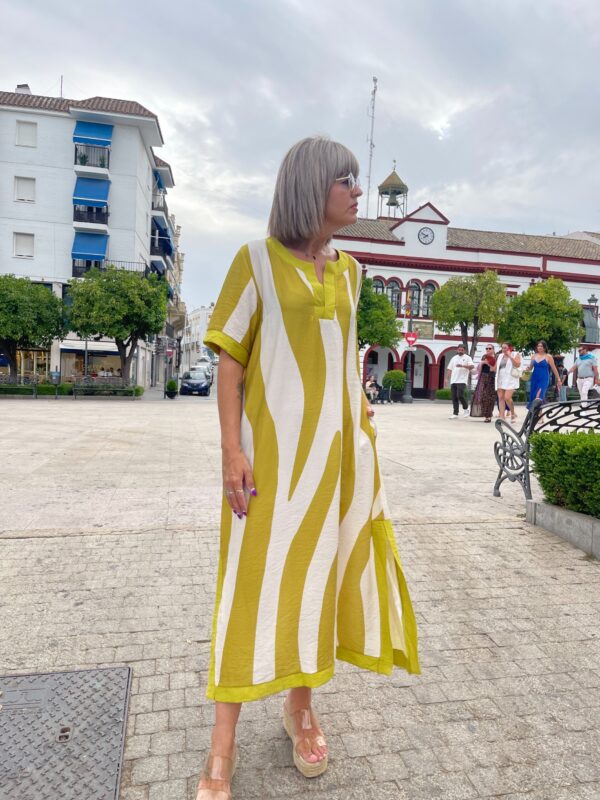 Vestido Amelia yellow. - Imagen 3