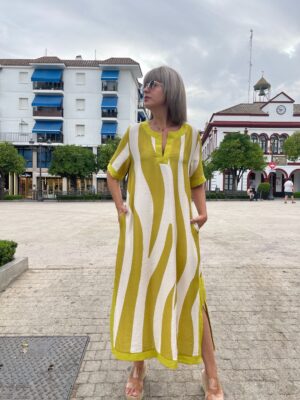 Vestido Amelia yellow.