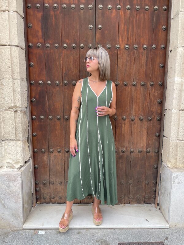 Vestido Zoe verde.
