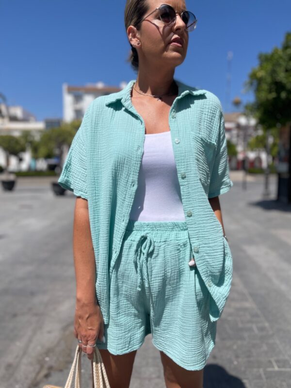 Conjunto beach turquesa. - Imagen 4