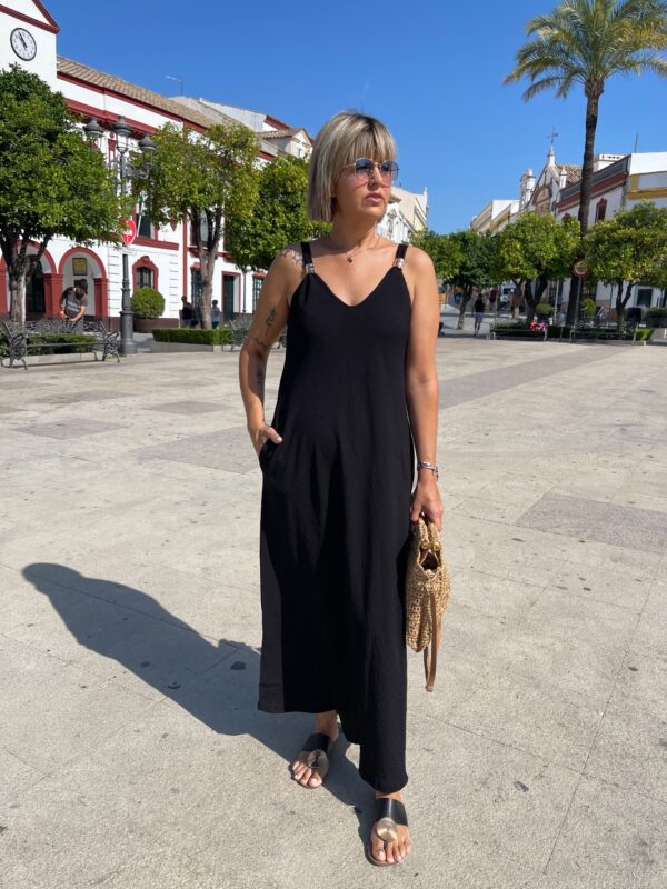 Vestido argollas Gold negro. - Imagen 4
