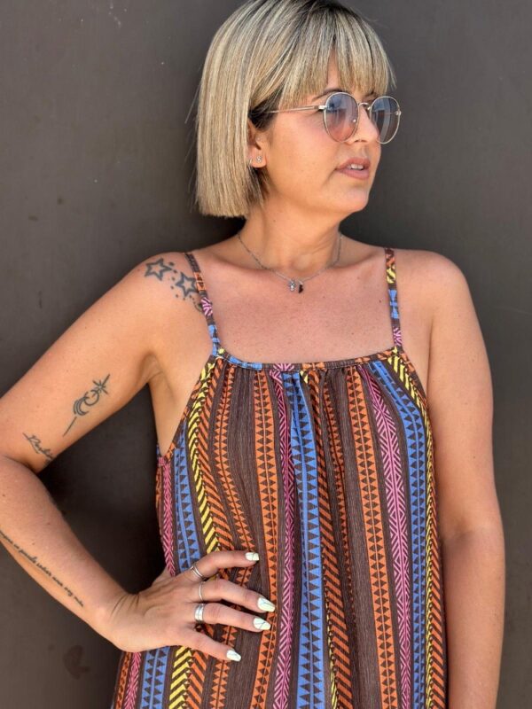 Vestido Swag marrón. - Imagen 2