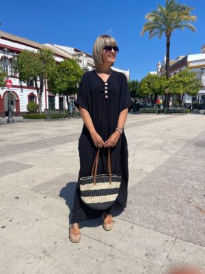 Vestido Sibilina negro.