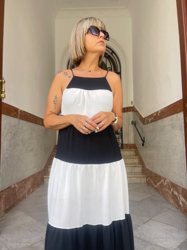 Vestido Aura negro. - Imagen 2