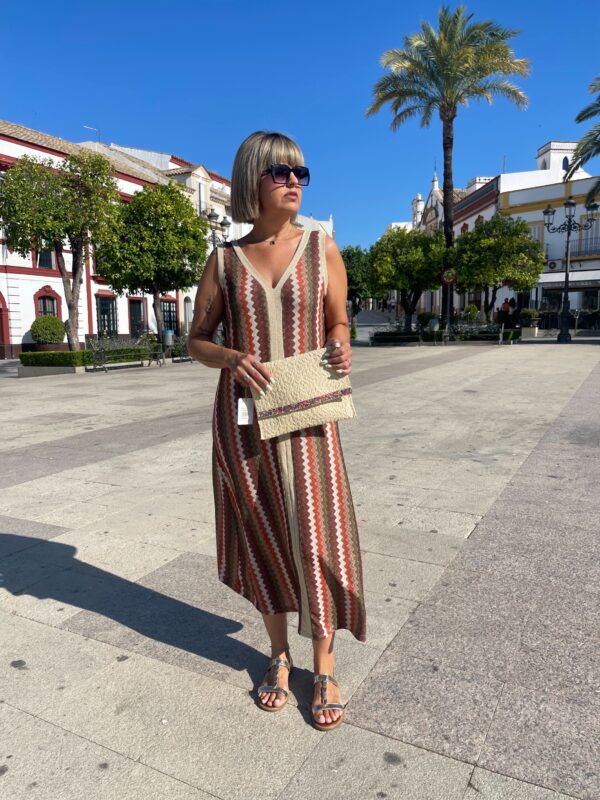 Vestido Clhoe brown. - Imagen 4