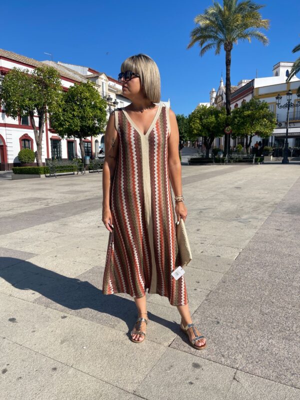 Vestido Clhoe brown. - Imagen 3
