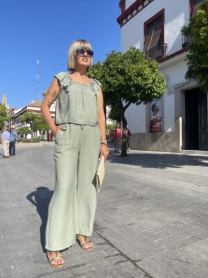 Conjunto Zahora verde.