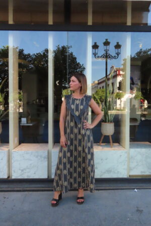 Vestido Alma gris ceniza.