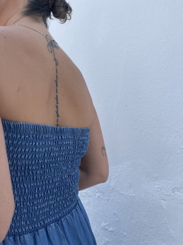 Vestido Luna denim. - Imagen 3