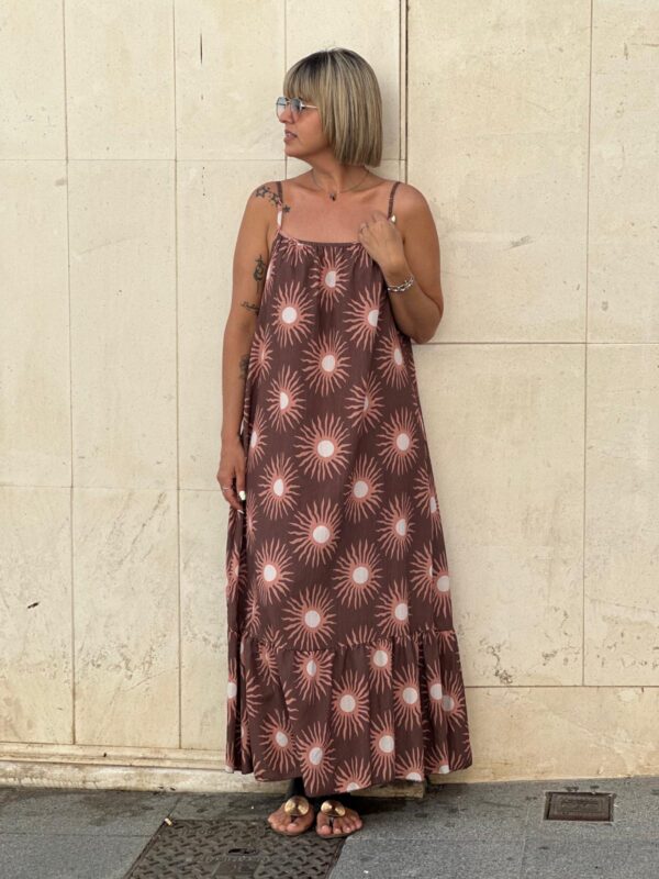 Vestido Soles marrón. - Imagen 5