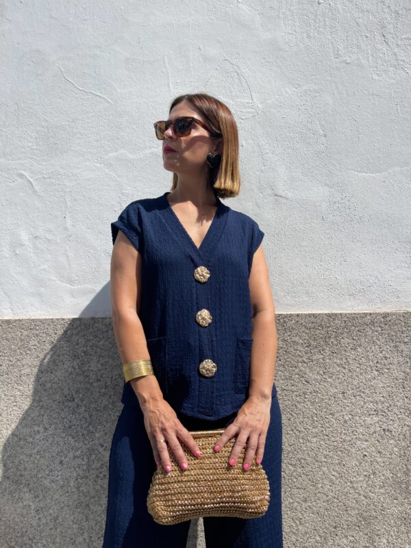 Conjunto Good Vibes blue. - Imagen 2