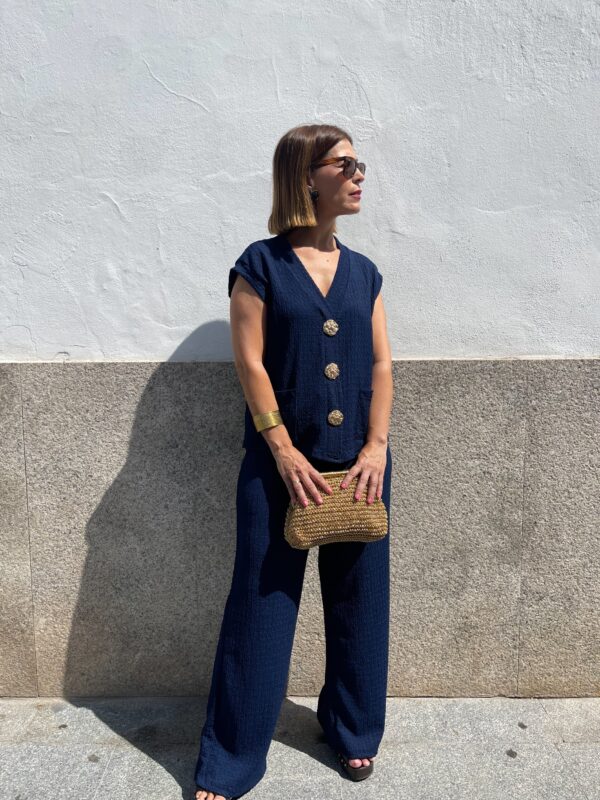 Conjunto Good Vibes blue. - Imagen 4