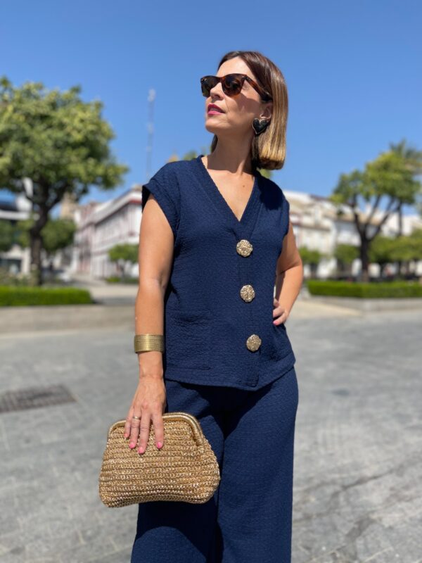 Conjunto Good Vibes blue. - Imagen 6
